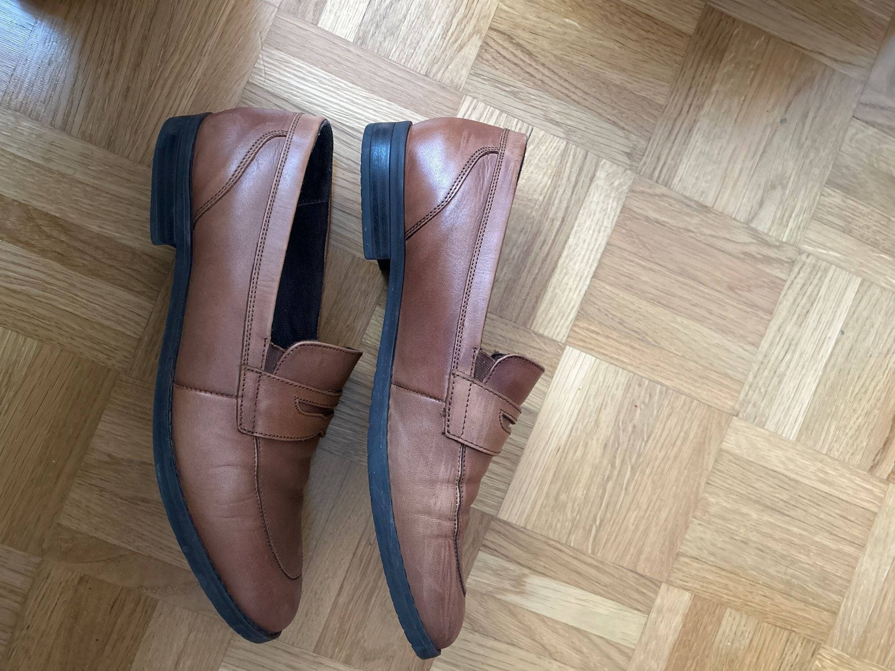 Scarpe da donna: Gut erhaltene braune Lederschuhe, Grösse 41 – Usato da Zürich venduto da 11Orchidee30 1
