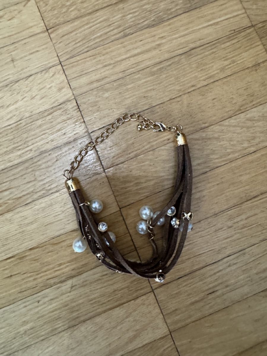 Bracciali & Braccialetti: Bracciale multistrato perle e strass – Usato da Viganello venduto da BlackPanda0003