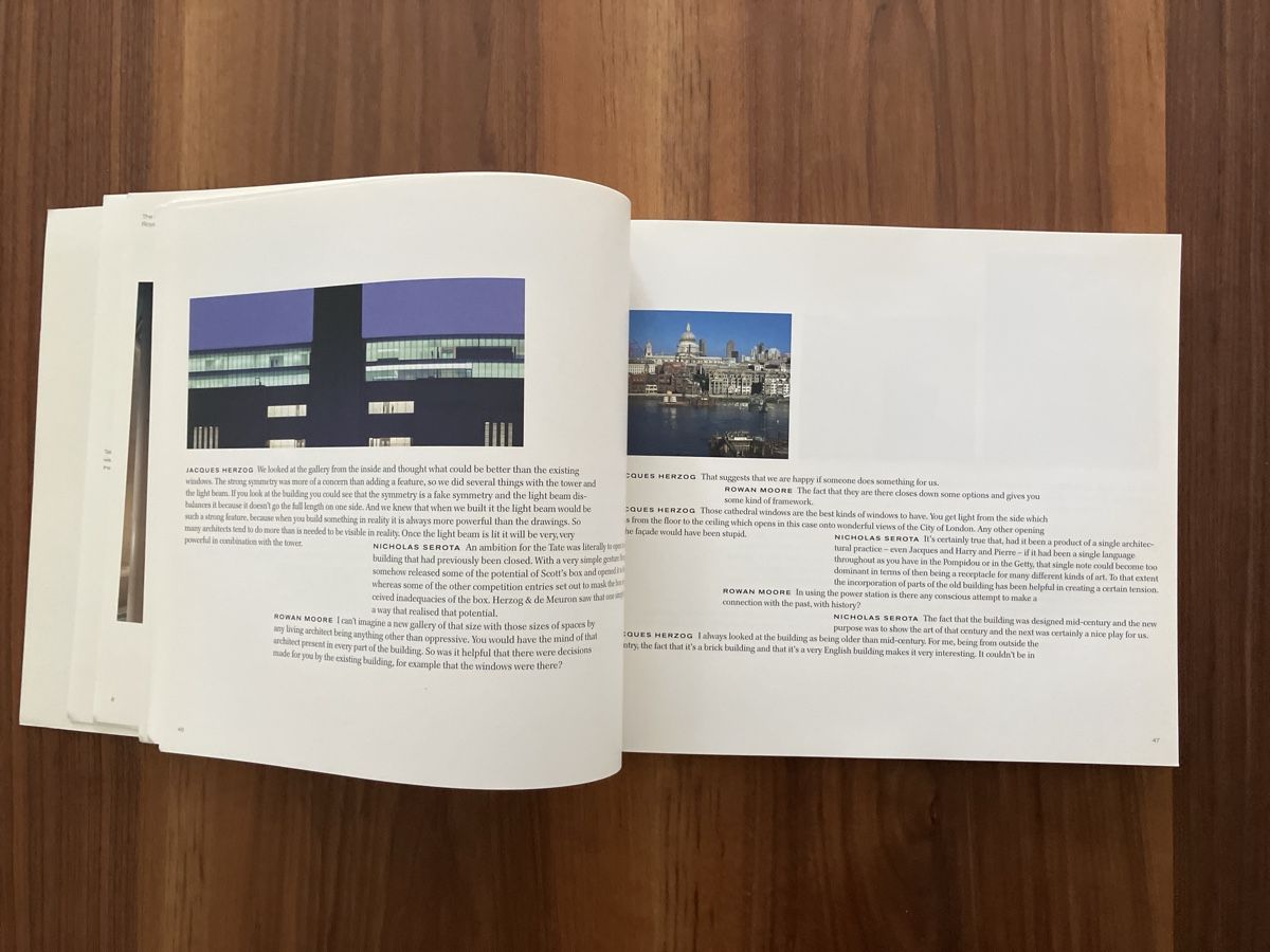 Libri: Building Tate Modern Herzog & de Meuron Buch – Usato da Zürich venduto da katix 2