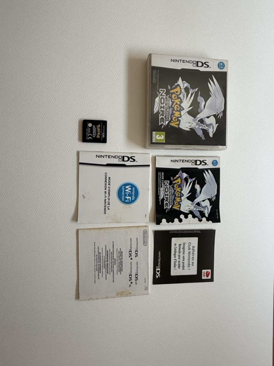 Pokémon Spiele: Jeu Nintendo DS Pokemon Version Noire occasion – Neu und originalverpackt aus Neyruz FR von mic_8q5w