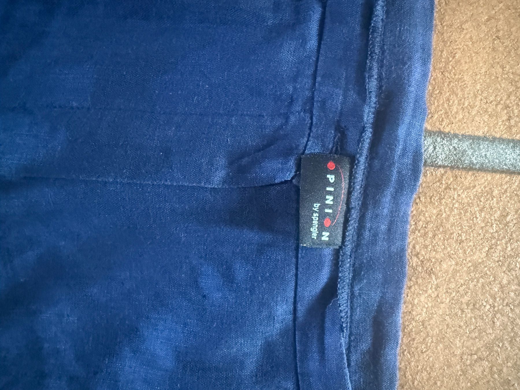Pantaloni: Leinenhose Pinion 36 Blau – Usato da Schaffhausen venduto da Minzli380 2
