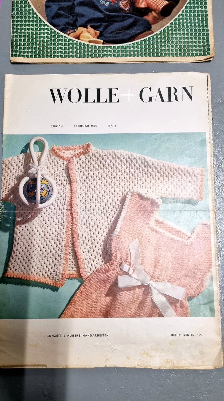 Riviste & Magazine: Vintage-Strickhefte "Wolle und Garn" und andere – Usato da Effretikon venduto da lenalisa63 5