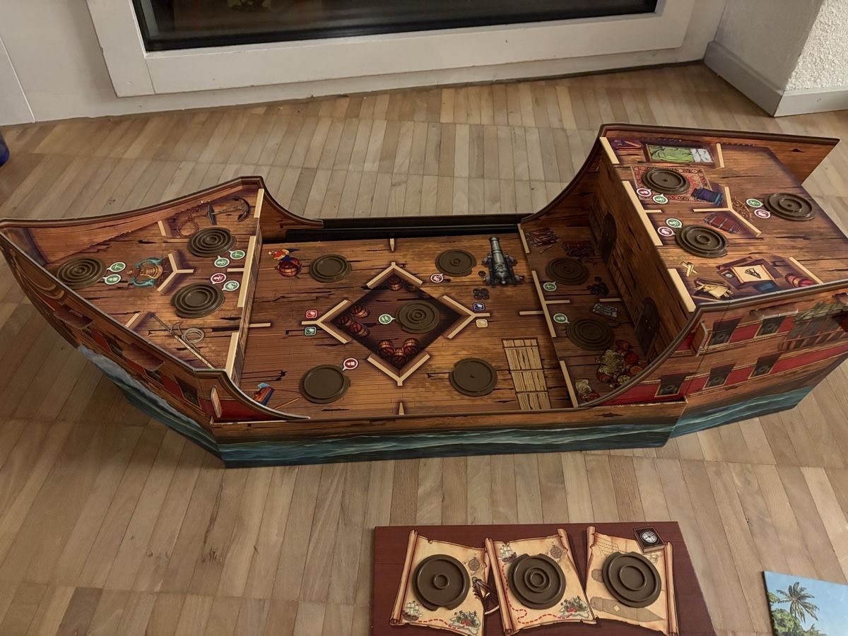 Ravensburger Giochi: Brettspiel Captain Black – Usato da Zürich venduto da chemostat 1