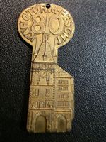 Anhänger Plakette Käfigturm Fest 1980 - Aktion denk an mich