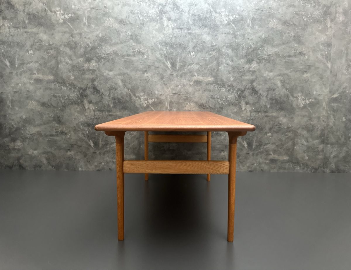 Tavoli: Mid-Century Couchtisch aus Teakholz restauriert Coffee Table – Usato da Elsau venduto da Teak_Vintage 5