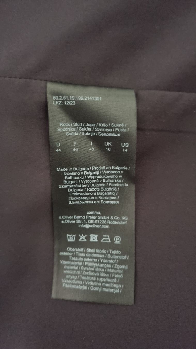 Comma Gonne: Eleganter Jupe von "COMMA" Gr. 44 – Nuovo (secondo la descrizione) da Schneisingen venduto da backstore24 6