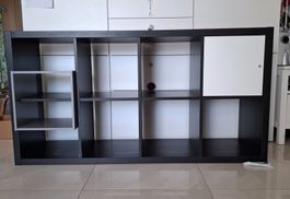 Kalax Regal Ikea schwarz