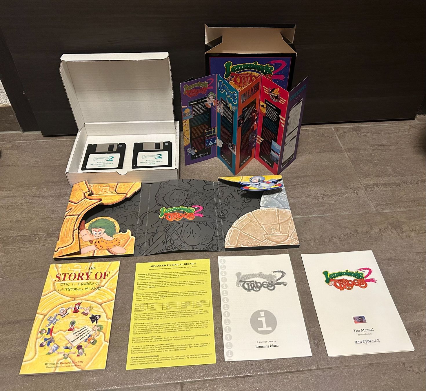 Jeux: Lemmings 2 tribes - Amiga Psygnosis – D'occasion à Lausanne par Retro-geek 4