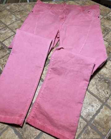 Pantaloni jeans di cotone rose-tg42-per vacanze 👍