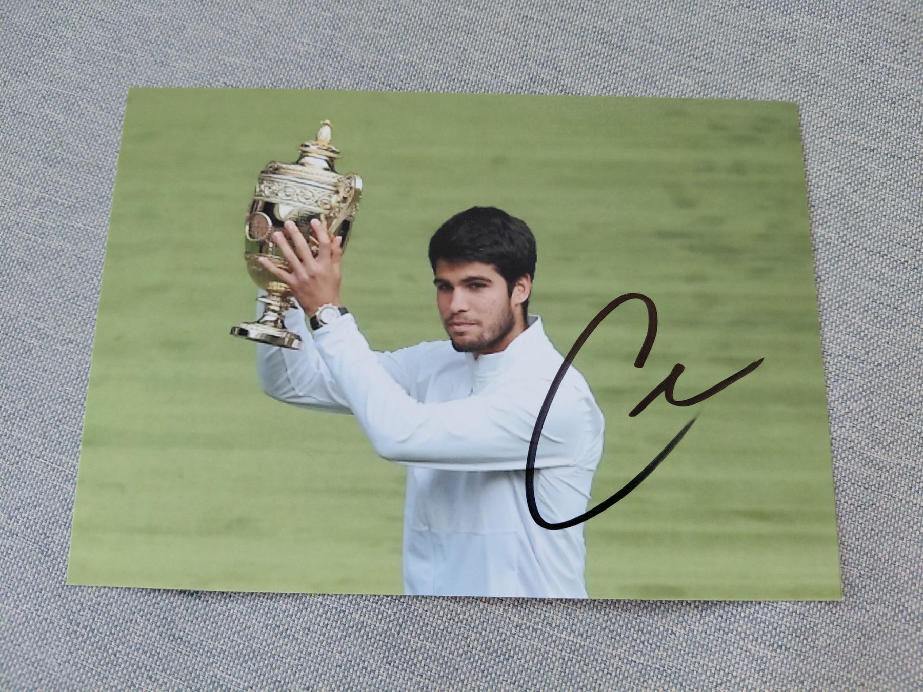 Autografi: Autogramm Carlos Alcaraz – Usato da Schmerikon venduto da Olympia04
