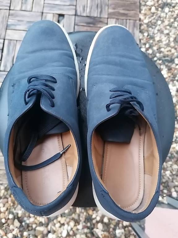 Scarpe da uomo: Blaue Schuhe Zara Gr. 43 – Usato da Nänikon venduto da Manta87 2
