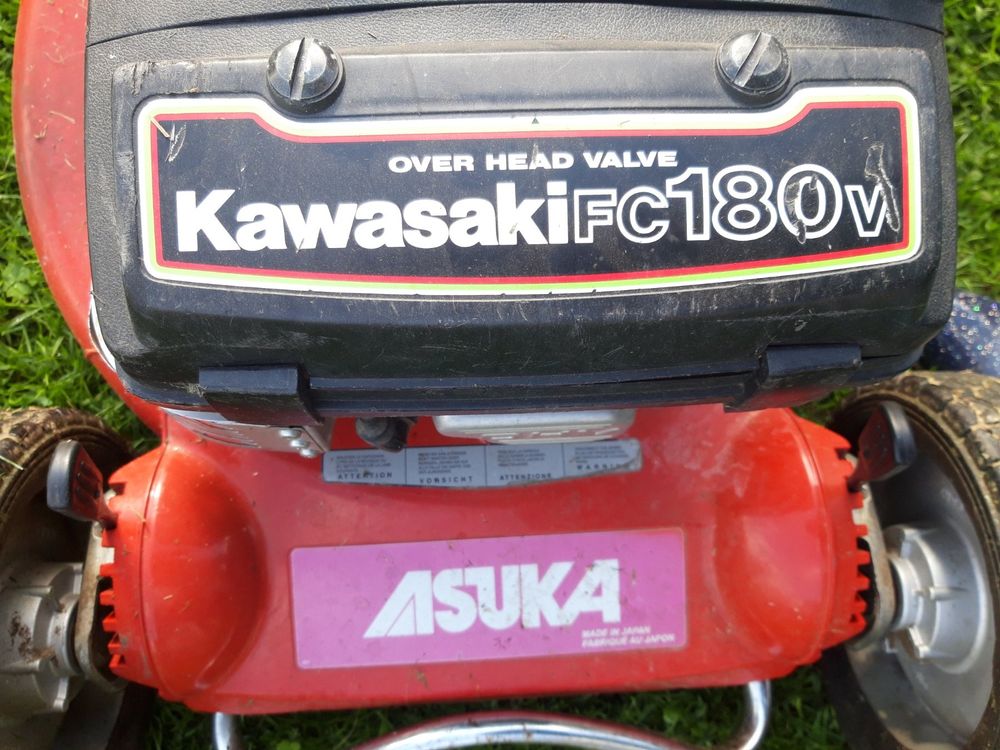 Profi Rasenmäher Asuka Kaaz mit Kawasaki Motor Kaufen auf Ricardo