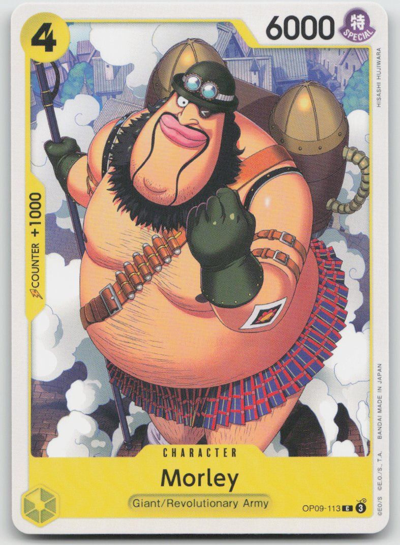 Bandai Carte collezionabili: One Piece Morley OP09-113 C – Usato da Lugano venduto da VlaseCard