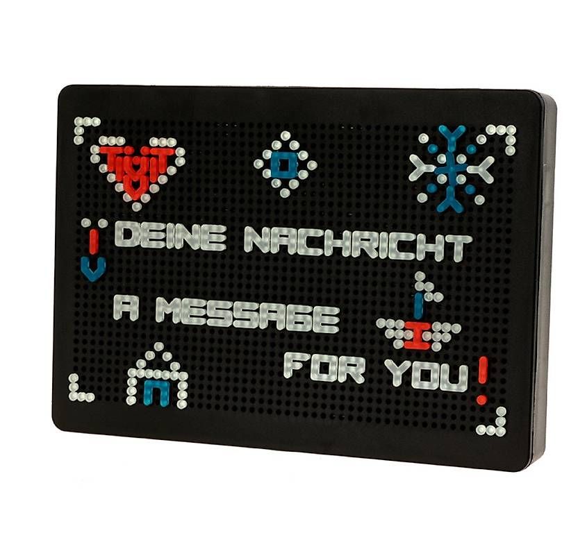 Tutte le decorazioni: LED-Steck-Board Vegas Lights Message Box – Usato da Ehrendingen venduto da Veiga 2