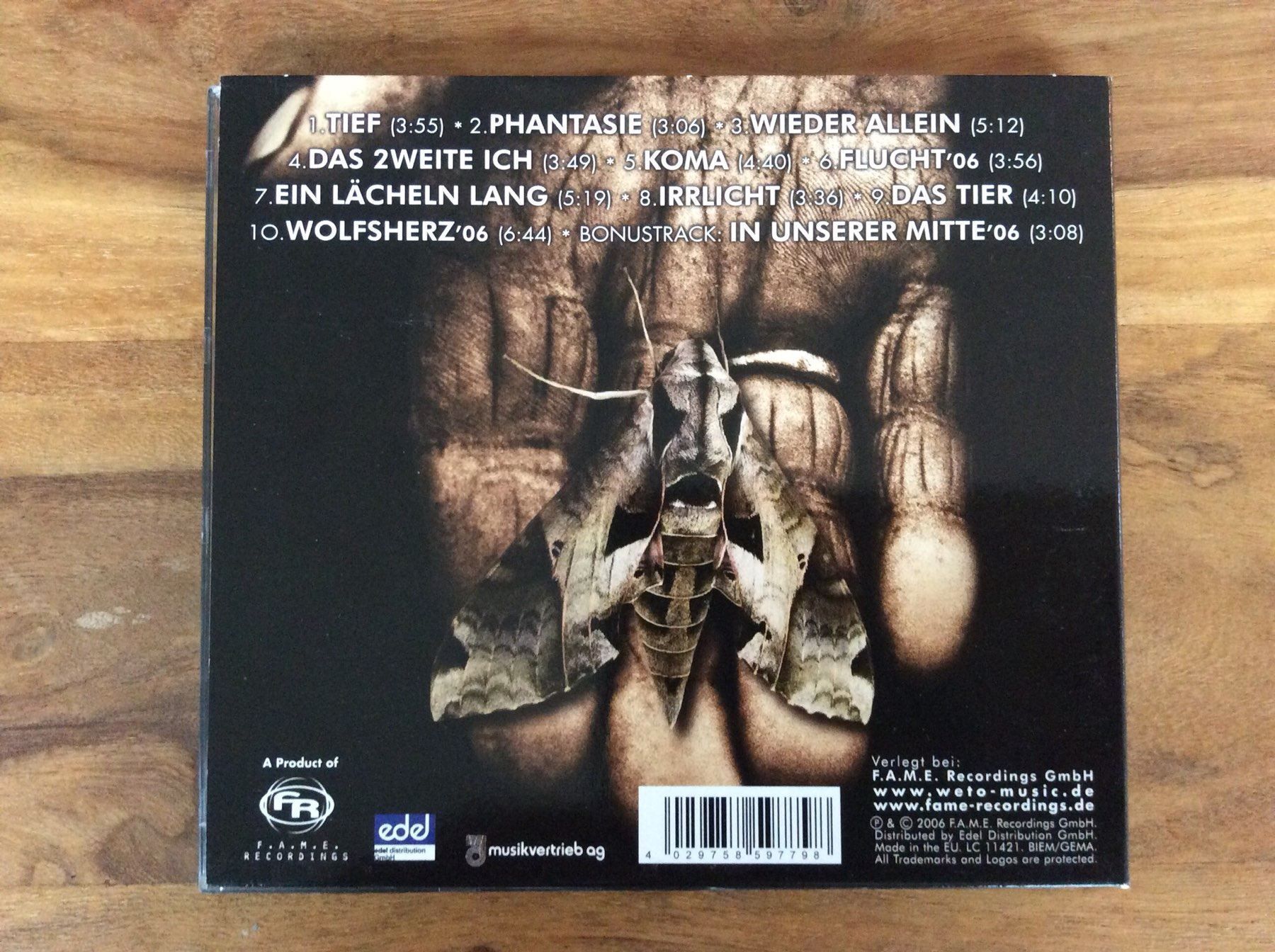 CDs: CD Weto – Das 2weite Ich – Gebraucht aus Horgen von flyingpenguin2000 2