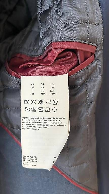 Cappotti: Hugo Boss Mantel blau Grösse 48 – Usato da Olten venduto da tis_wv5l 1