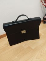 Sacoche buisness cuir noir Calvin Klein
