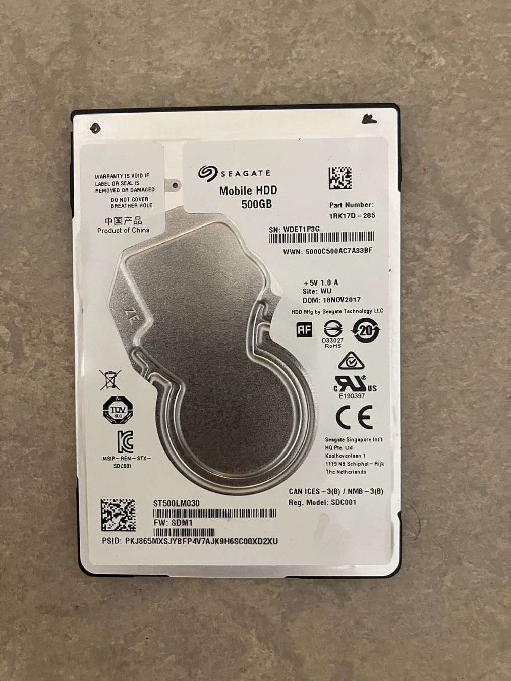 Seagate Dischi rigidi: TOP 500 GB  DISQUE DUR 2.5 – Usato da Tavannes venduto da PC2012