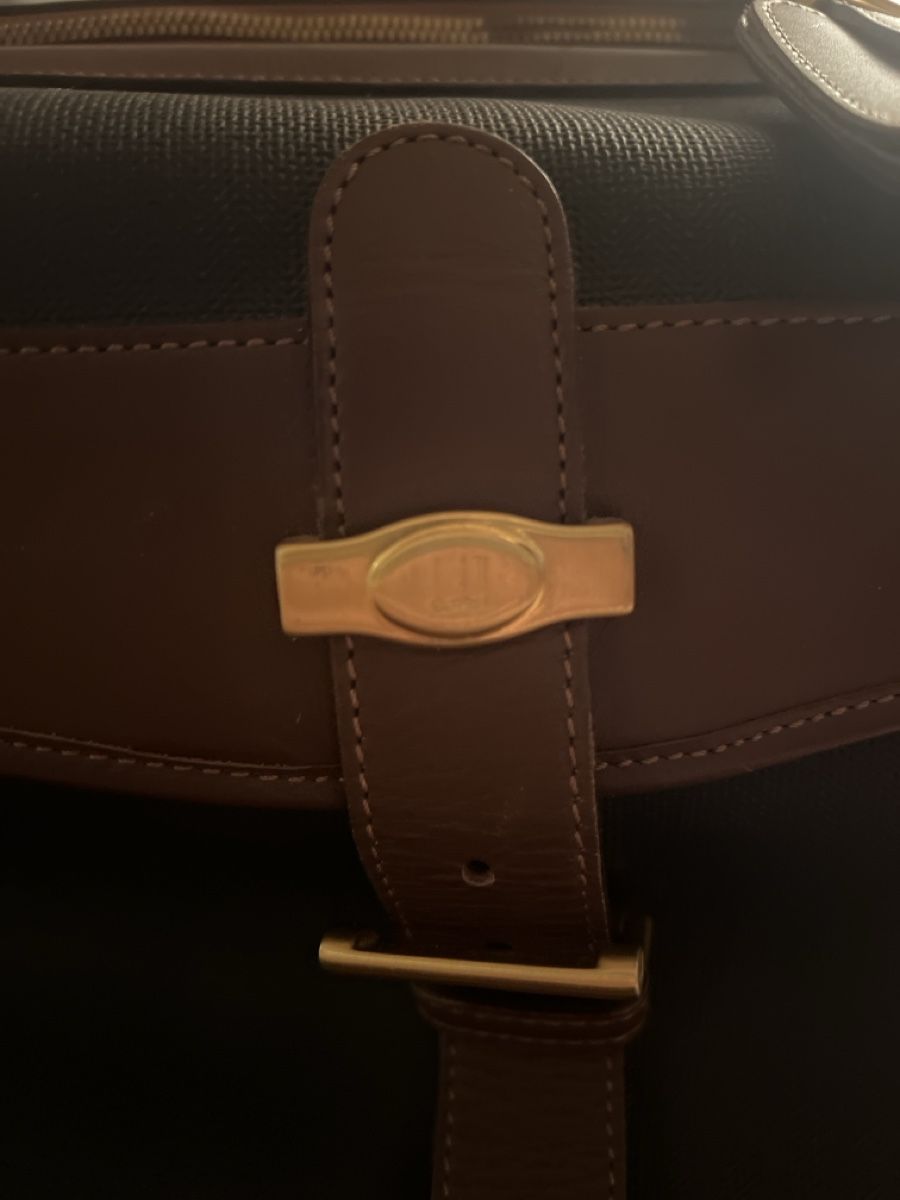 Dunhill Borse: Dunhill Weekender grün – Usato da Zürich venduto da nabisco 1