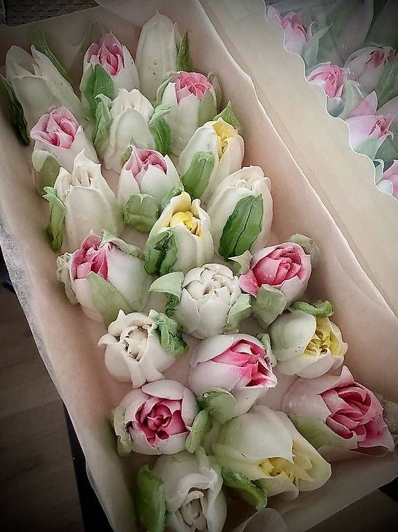 Tutte le decorazioni: Marshmallow Tulpen, Geschenk, Feier – Usato da Frauenfeld venduto da olg_8qzw 2