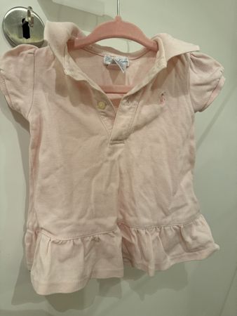 Ralph Lauren Kleidchen/T-shirt rosa Gr. 6M