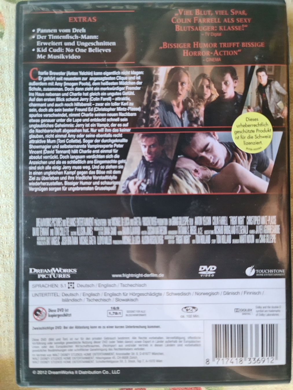 Tutti i DVDs: Fright night – Usato da Dintikon venduto da Vexi 1