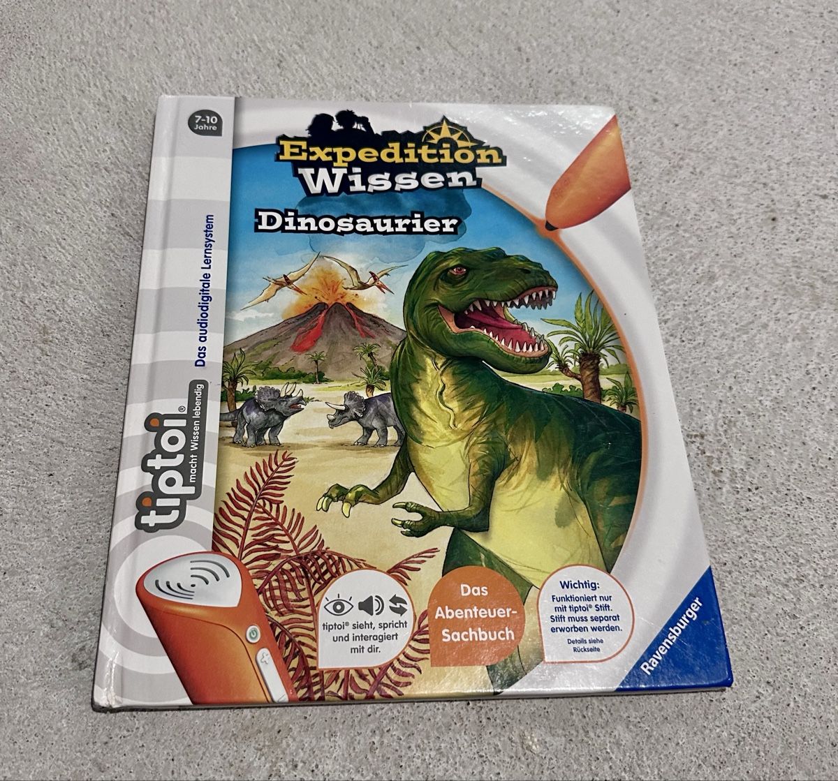 Libri: Tip Toi Buch Expedition Wissen Dinosaurier  – Usato da Blumenstein venduto da Thunerin_1987