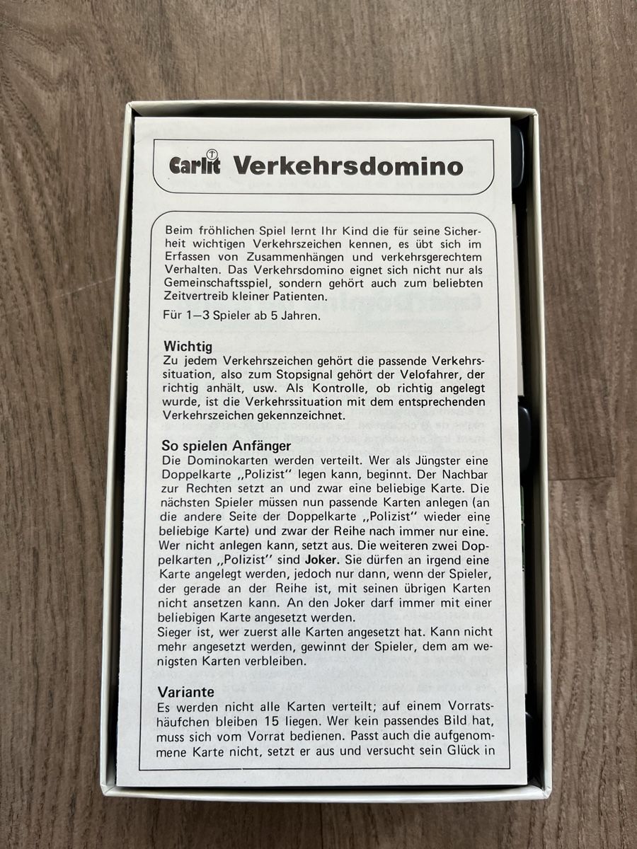 Carlit Giochi: Domino – Usato da Grossaffoltern venduto da E.Linder 3