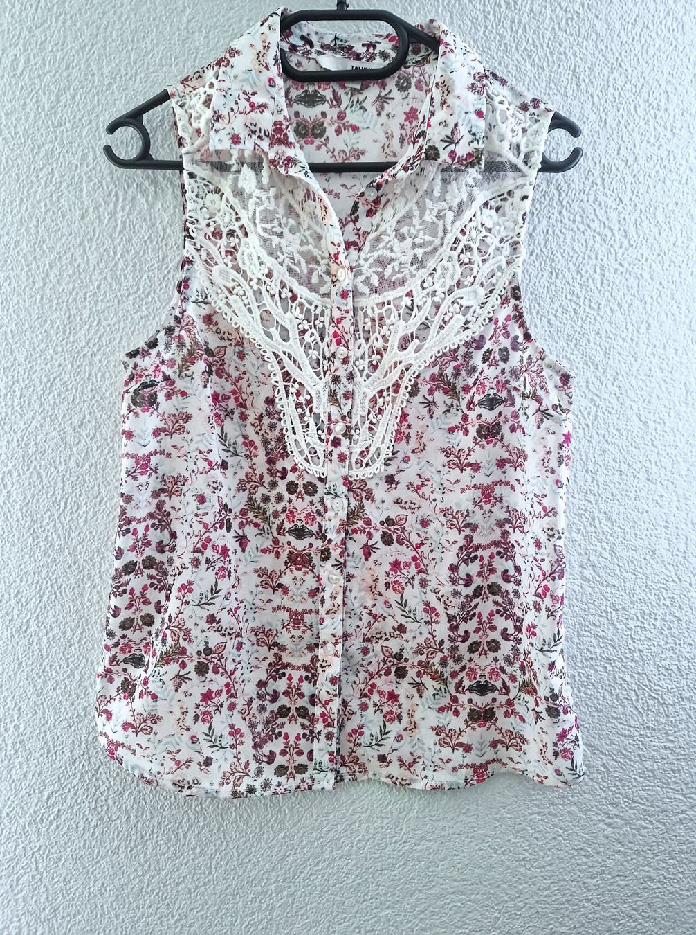 Tally Weijl Camicette: Bluse, Top, Oberteil, Spitze, Blumenmuster, blouse, shirt – Nuovo e nell'imballaggio originale da Hettlingen venduto da exp_p7b2