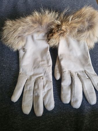 Bogner Lederhandschuhe mit Fell