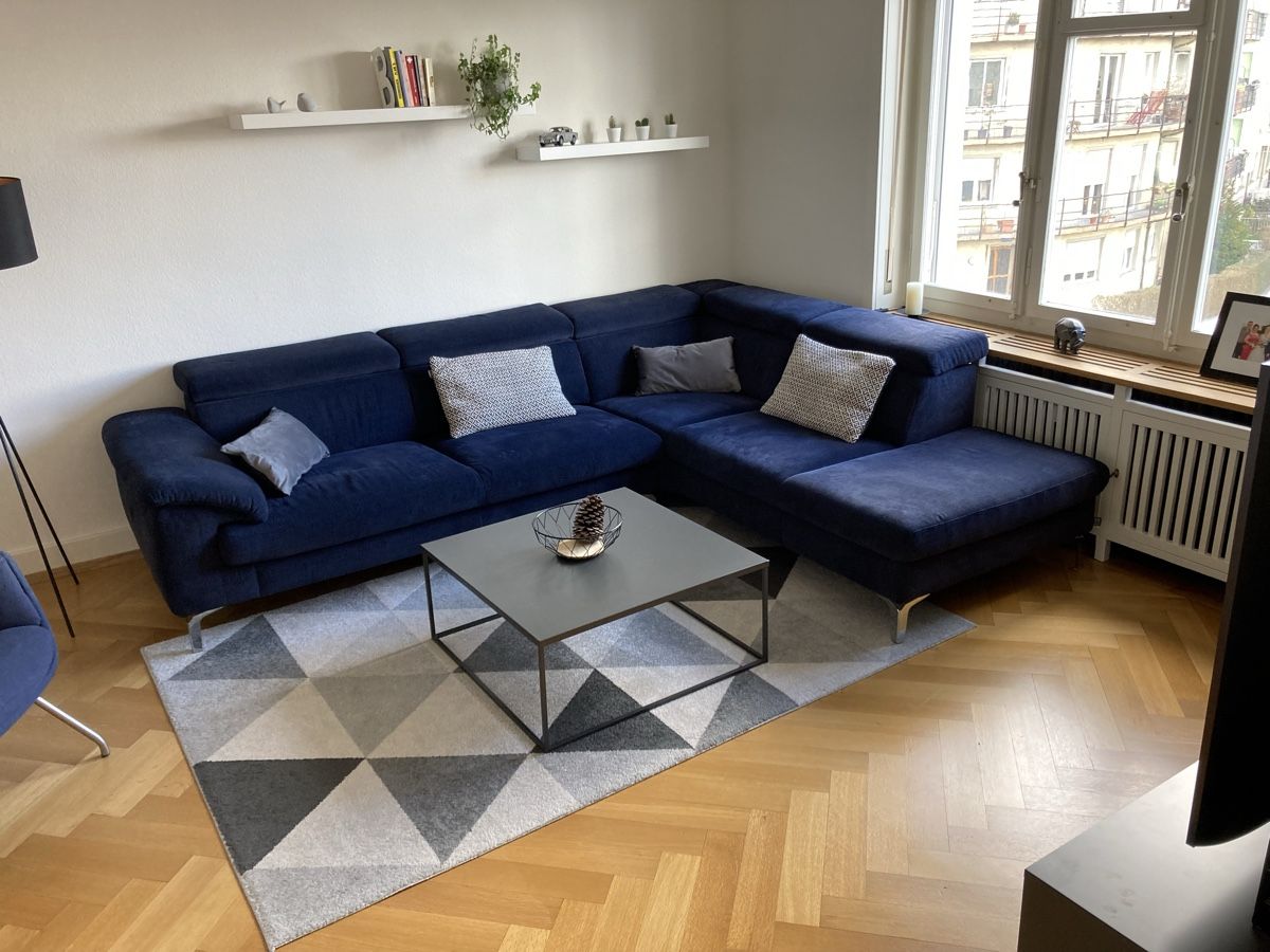Sofas: Sofa blau in top Zustand – Gebraucht aus Arlesheim von B.Ste.Ba