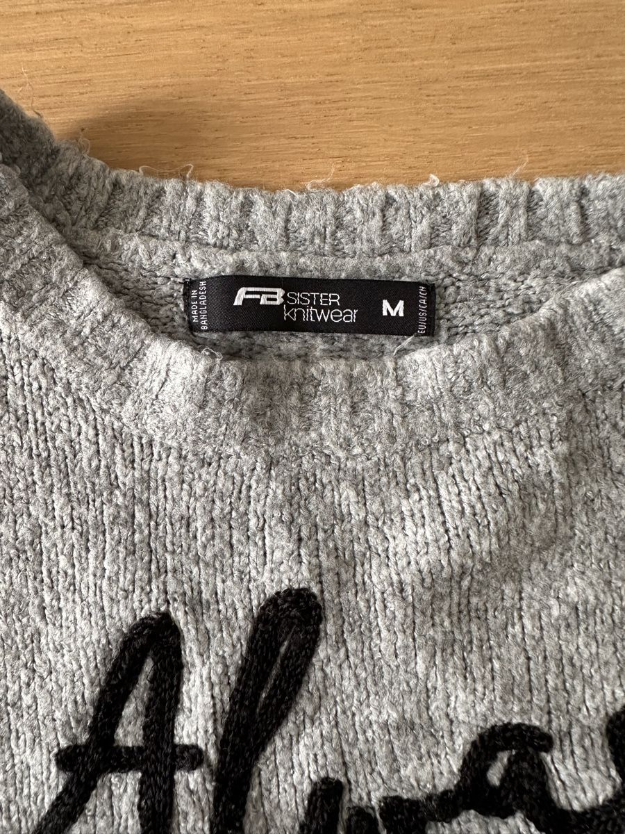 Maglioni & Felpe: Kuscheliger Strickpullover Gr. M, Fb Sister, Grau – Usato da Oberurnen venduto da jasmin2fel 1