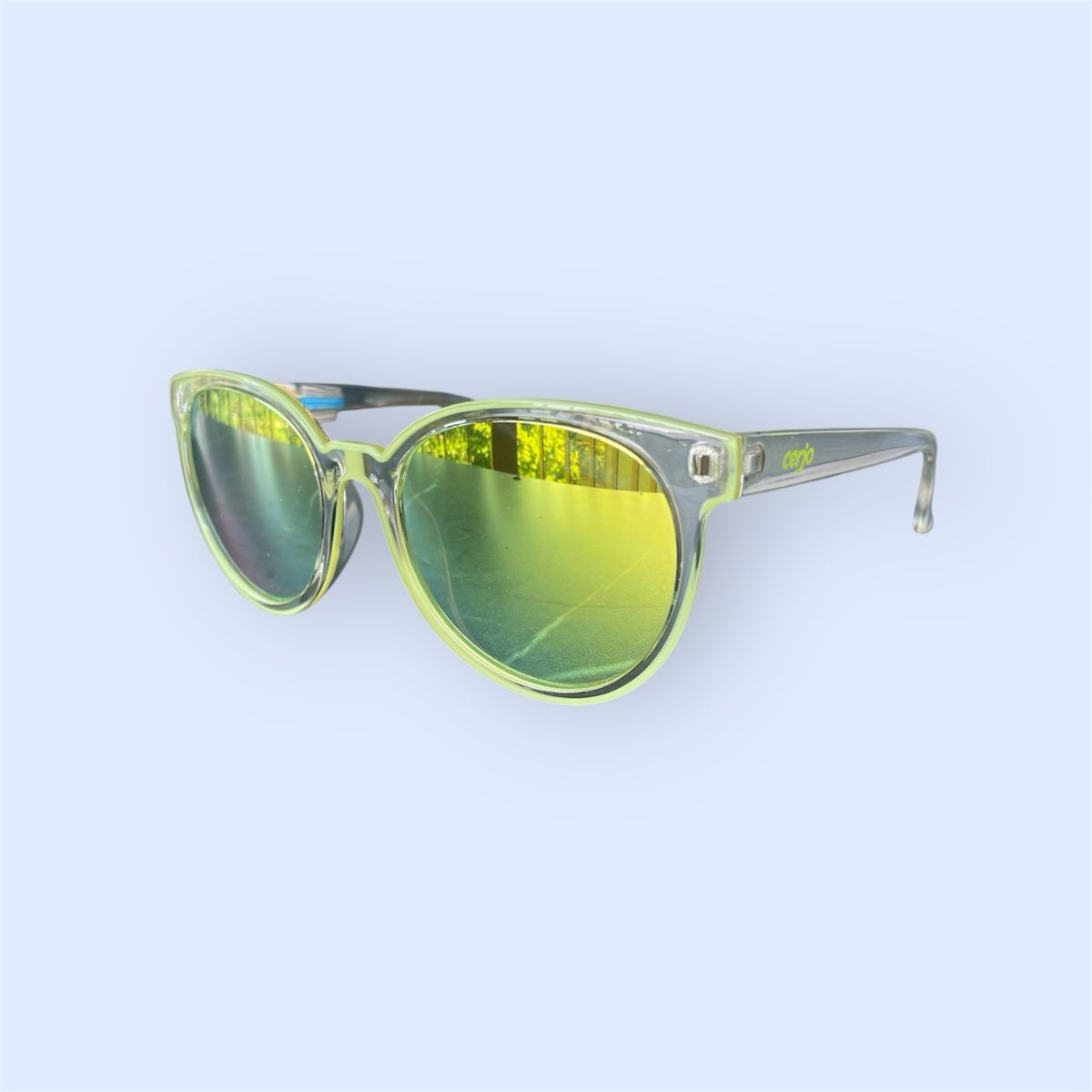 Brillen & Gläser: YELLOW MIRROR SUNGLASSES FROM CERJO – Gebraucht aus Zürich von lydia.joray 2