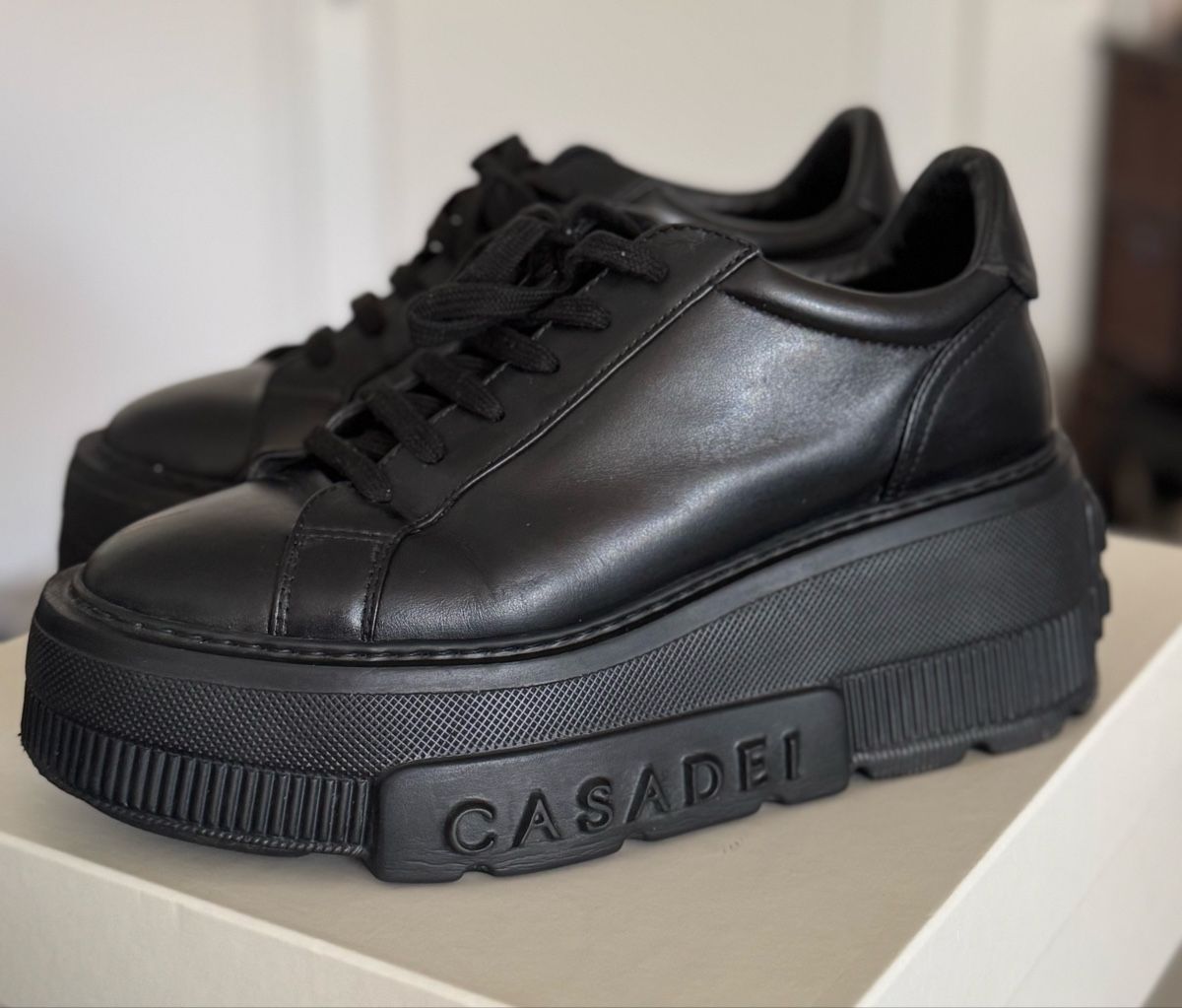 Casadei Scarpe da donna: Casadei Nexus Leather Sneakers – Usato da Montagnola venduto da HOCH-INC