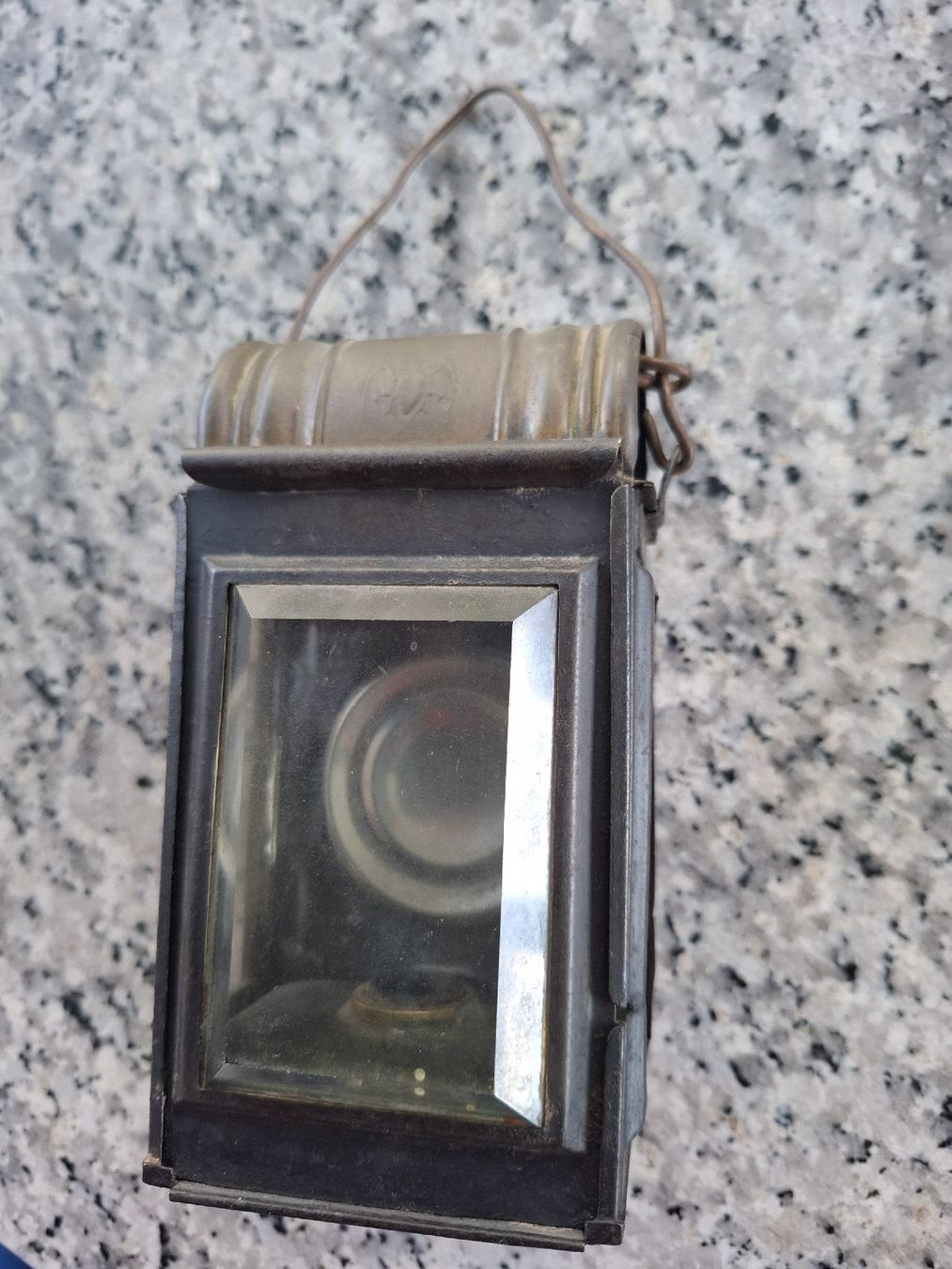 Lampen: Antike Metall Laterne mit Wappen – Gebraucht aus Rorschacherberg von Luckyhorse 4