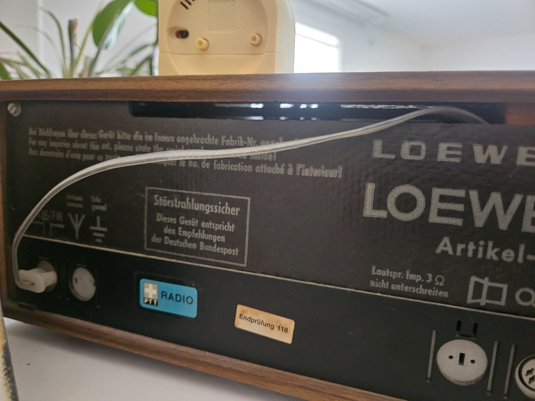 Loewe Radio: Loewe Opta Radio – Usato da Schaffhausen venduto da ale_yx5l 4