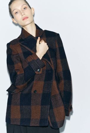 Mantel aus 100% Wolle / manteau 100% laine XS