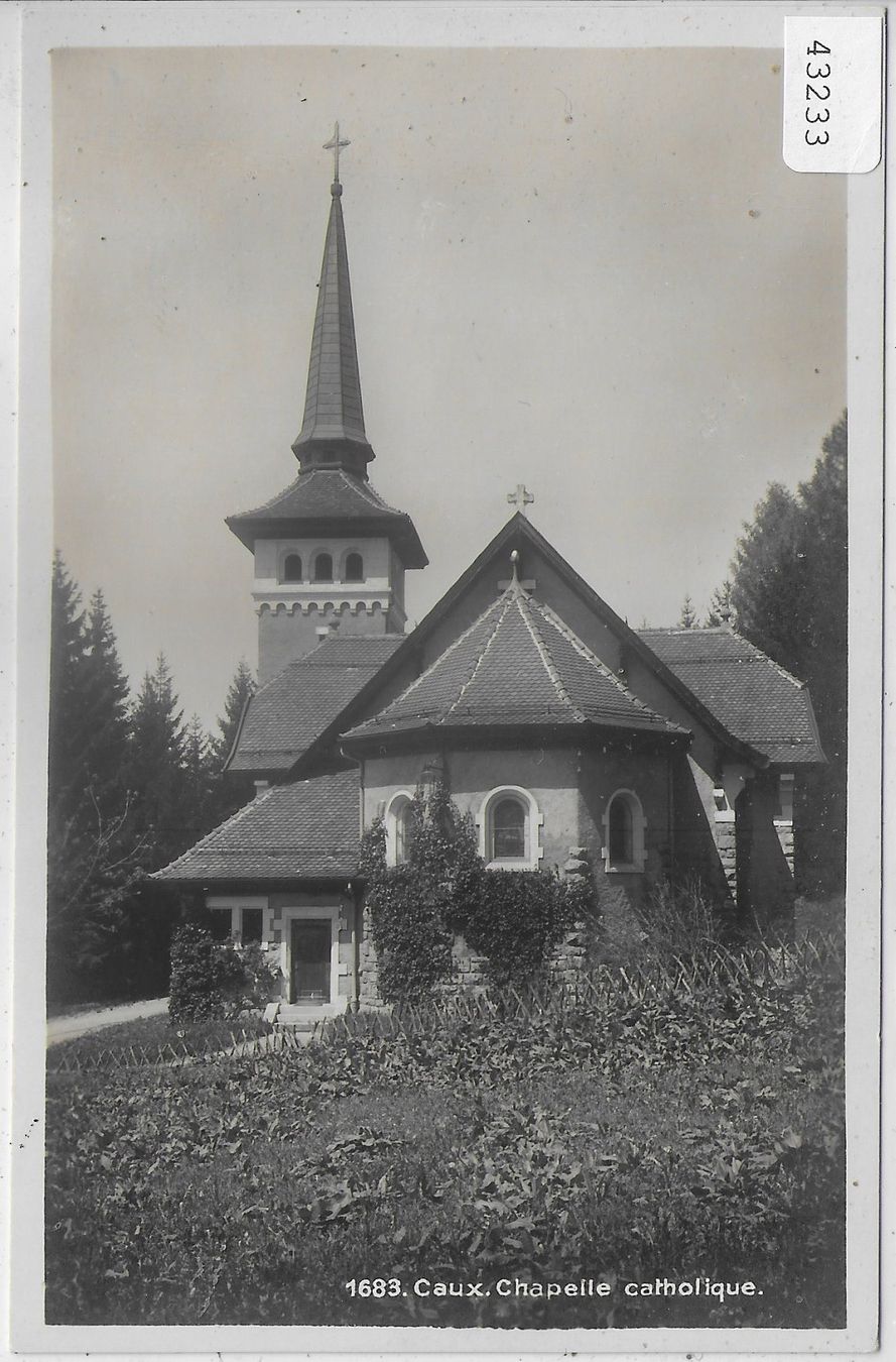 Cartoline postali: Caux - Chapelle catholique – Usato da Ettingen venduto da Kartenplanet