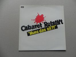 LP Schweiz Cabarte Rotstift Witz Humor CH 1985 Mues das sii?