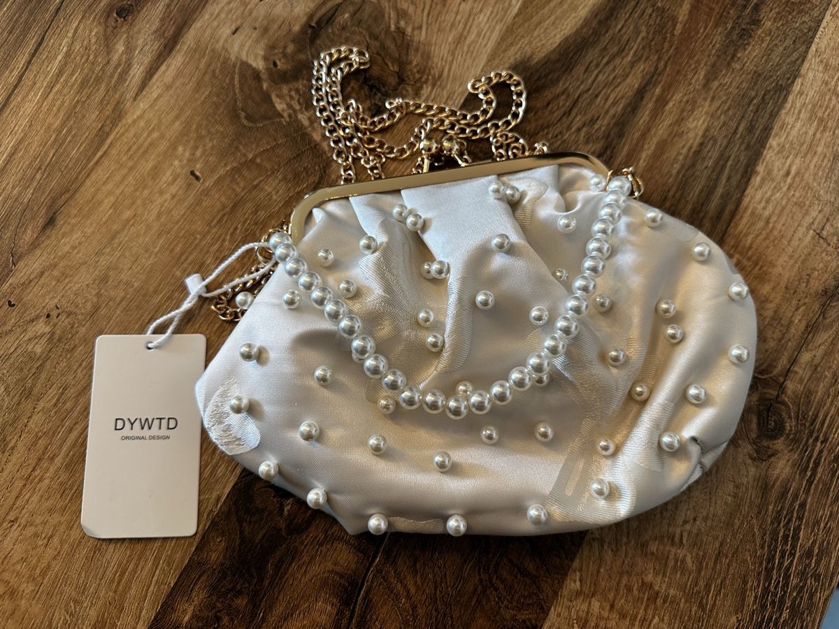 Borse da donna: Perlen-Handtasche weiss – Nuovo (secondo la descrizione) da Siebnen venduto da luana_cataleya