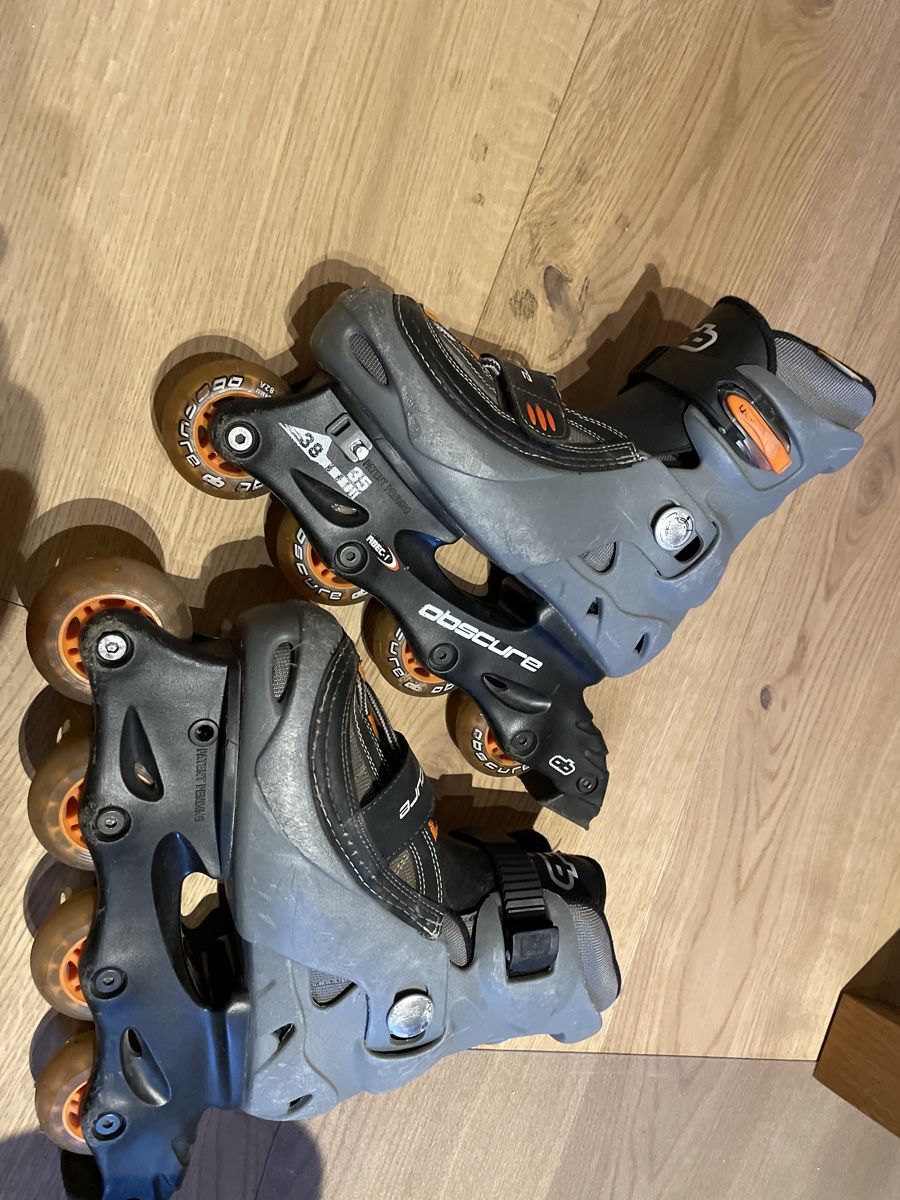 Pattini in linea & Pattini a rotelle: Inlineskates Obscure, Grösse 35- 38 – Usato da Matten(St.Stephan) venduto da hjkl000 2