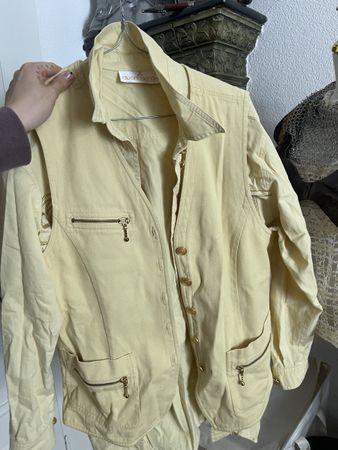 Vintage Shirt and Jeans Vest Set