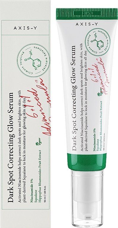 Cura del viso: AXIS - Y - Dark Spot Correcting Glow Serum (50ml) – Nuovo e nell'imballaggio originale da Gebenstorf venduto da EloriaSkin