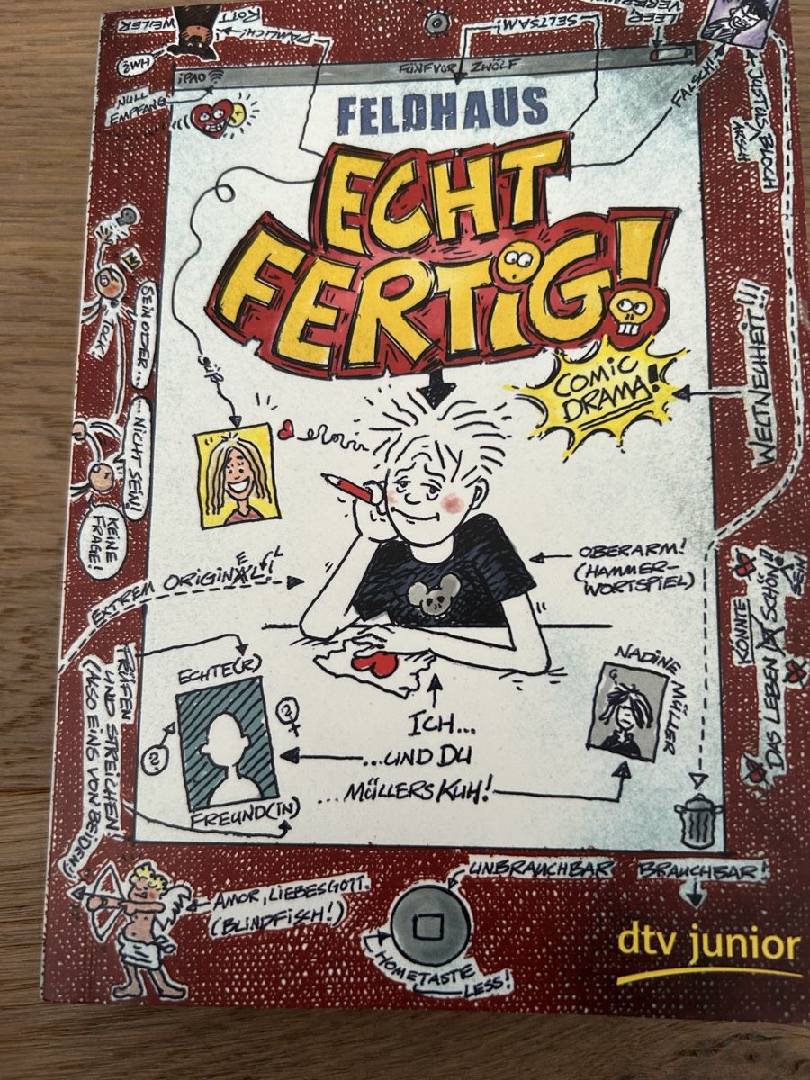 Libri: Comic Drama Jugendbuch Echt fertig! – Usato da Frauenfeld venduto da Vanfezzi