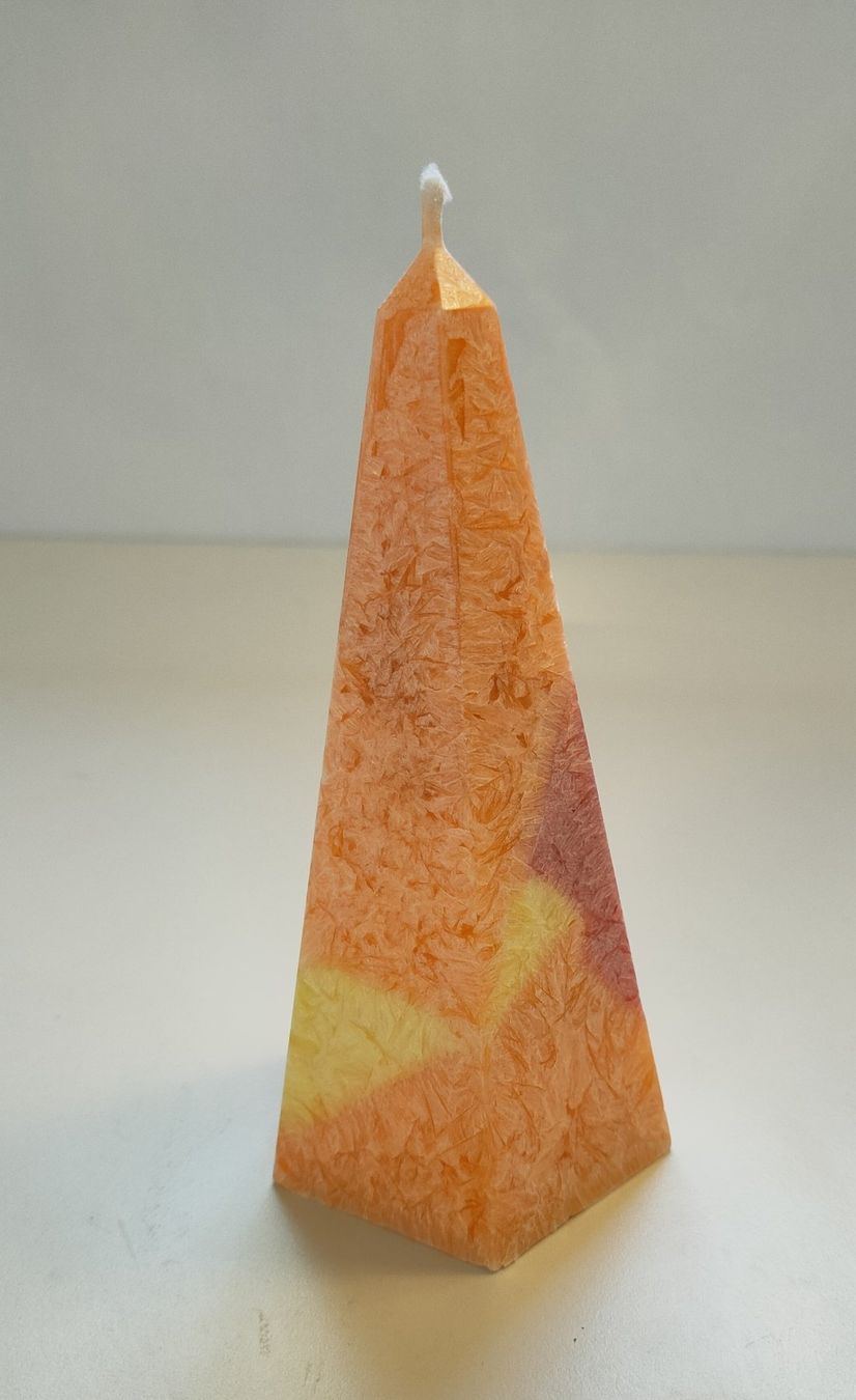 Candele: Kerze Pentakegel mehrfarbig – Nuovo (secondo la descrizione) da Rothrist venduto da GIWALD 2