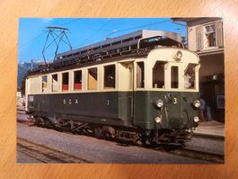 Postkarte Appenzeller Bahn SGA Zahnradtriebwagen ABDeh 4/4 3
