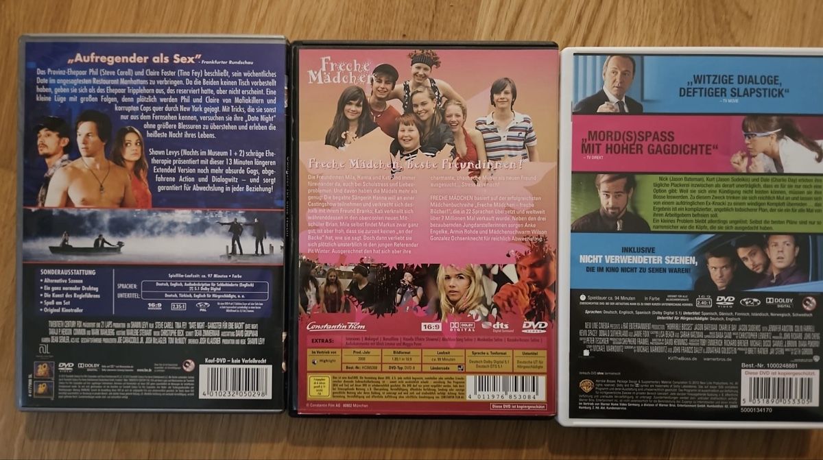 Tutti i DVDs: 3 Komödien DVD-Set - Top Zustand – Nuovo (secondo la descrizione) da Trimbach venduto da deb_6kng 1