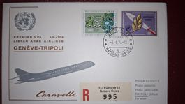 Swissair Geneve - Tripoli 03.04.1974