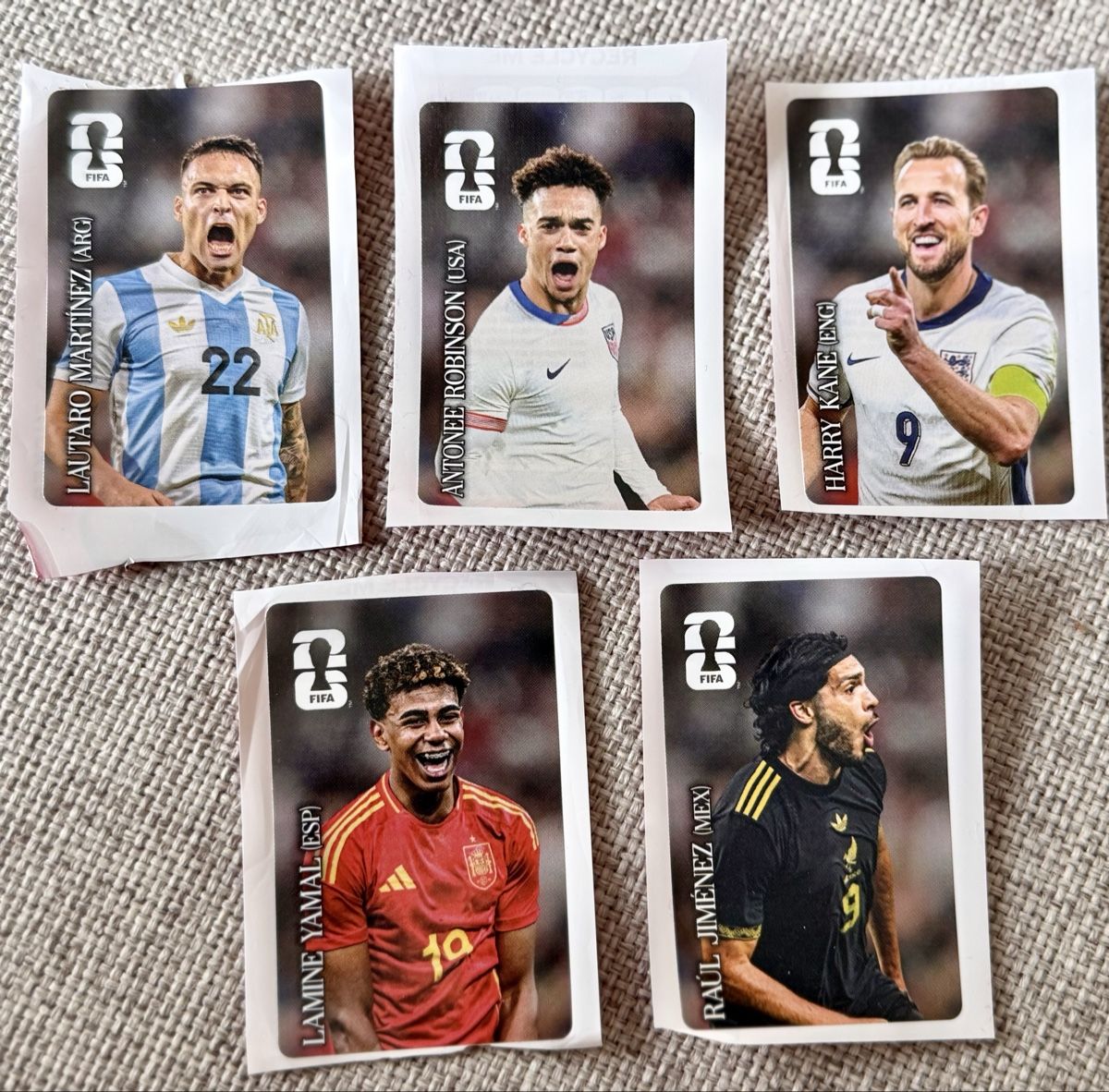 Panini Carte collezionabili: 5 Panini WM 2026 Sticker  – Nuovo (secondo la descrizione) da Oberwil BL venduto da Swiss_Bee26