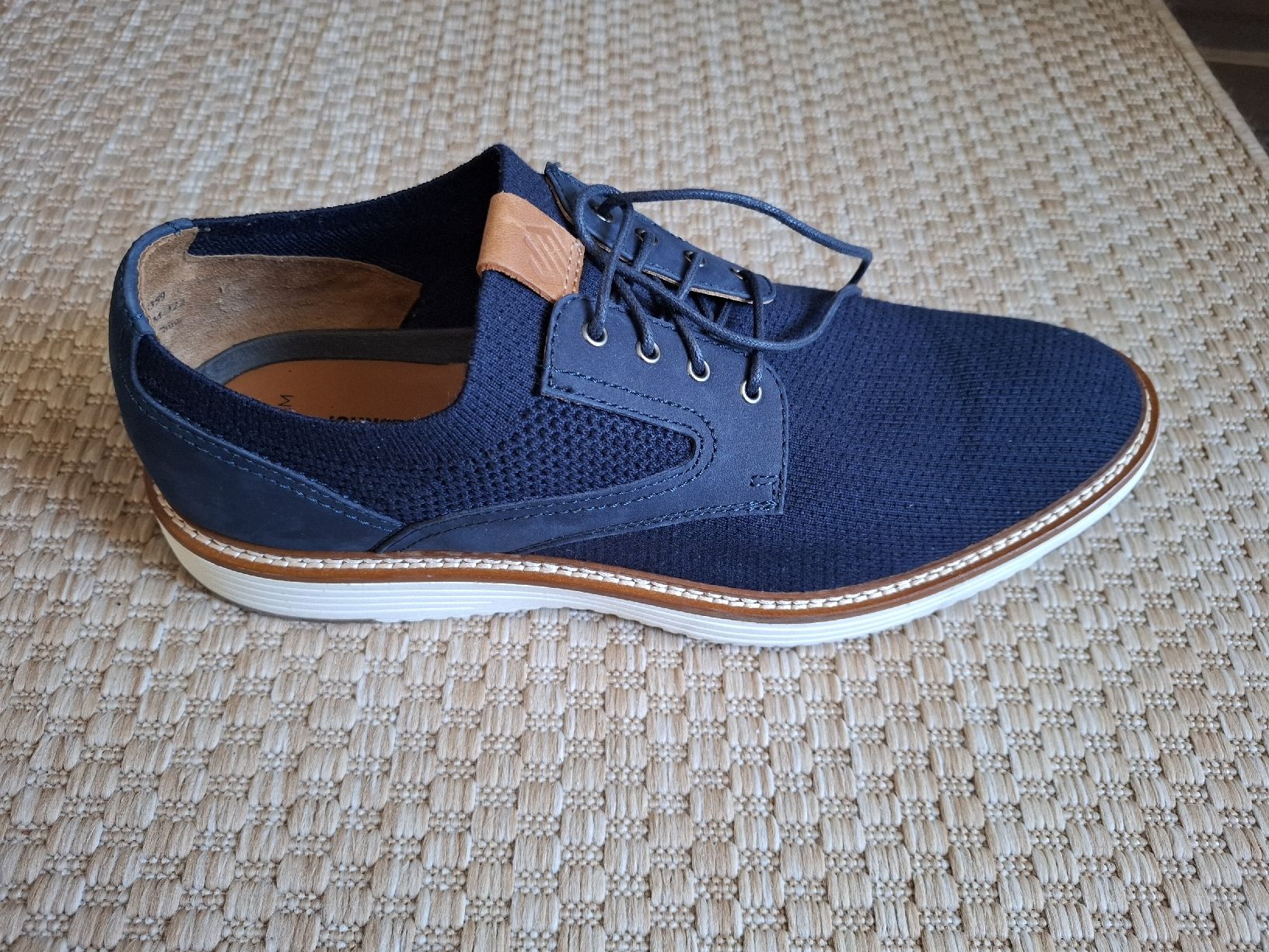 Scarpe da uomo: Herren Sneaker von Johnston & Murphy, Grösse 45, Blau – Usato da aarberg venduto da juerg1957
